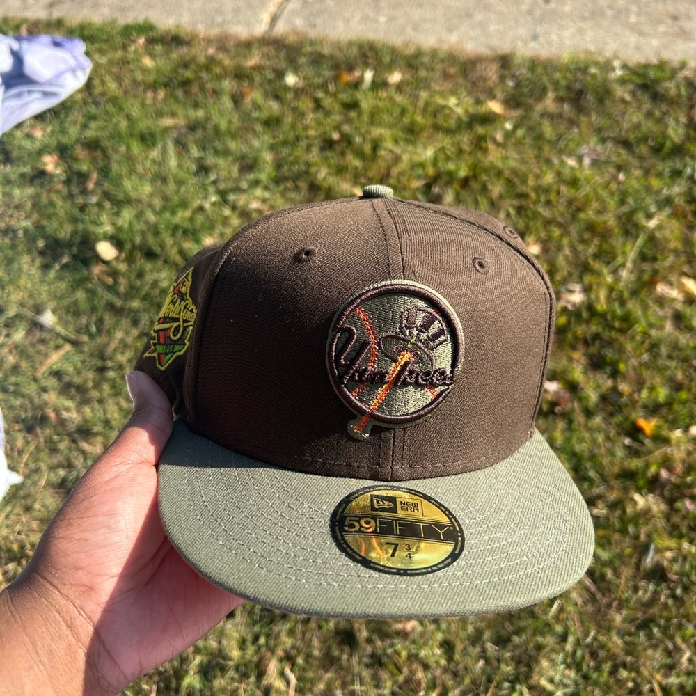 New Era Olive and Chocolate Cap